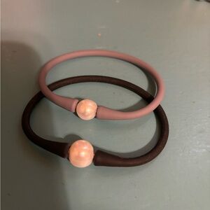 Freshwater Pearl Gel Bracelets
